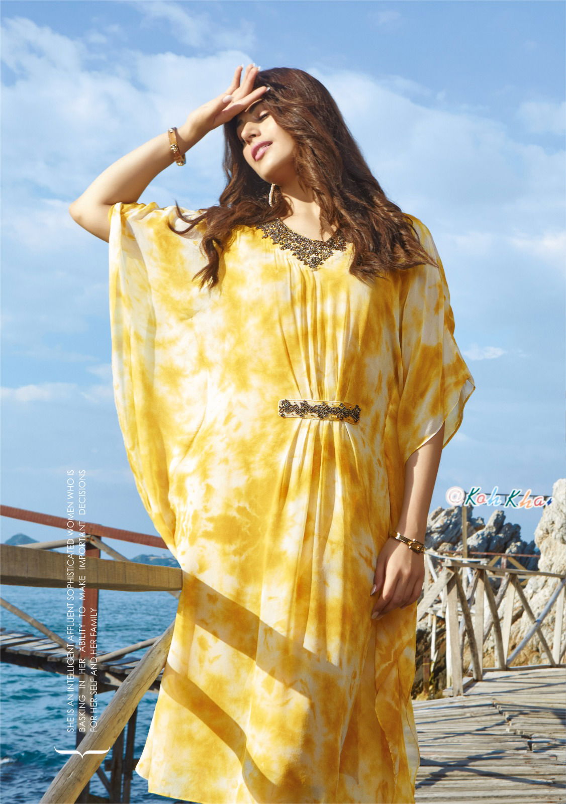 Af Fashion Fever 3 Designer Kaftan Kurti With Bottom
